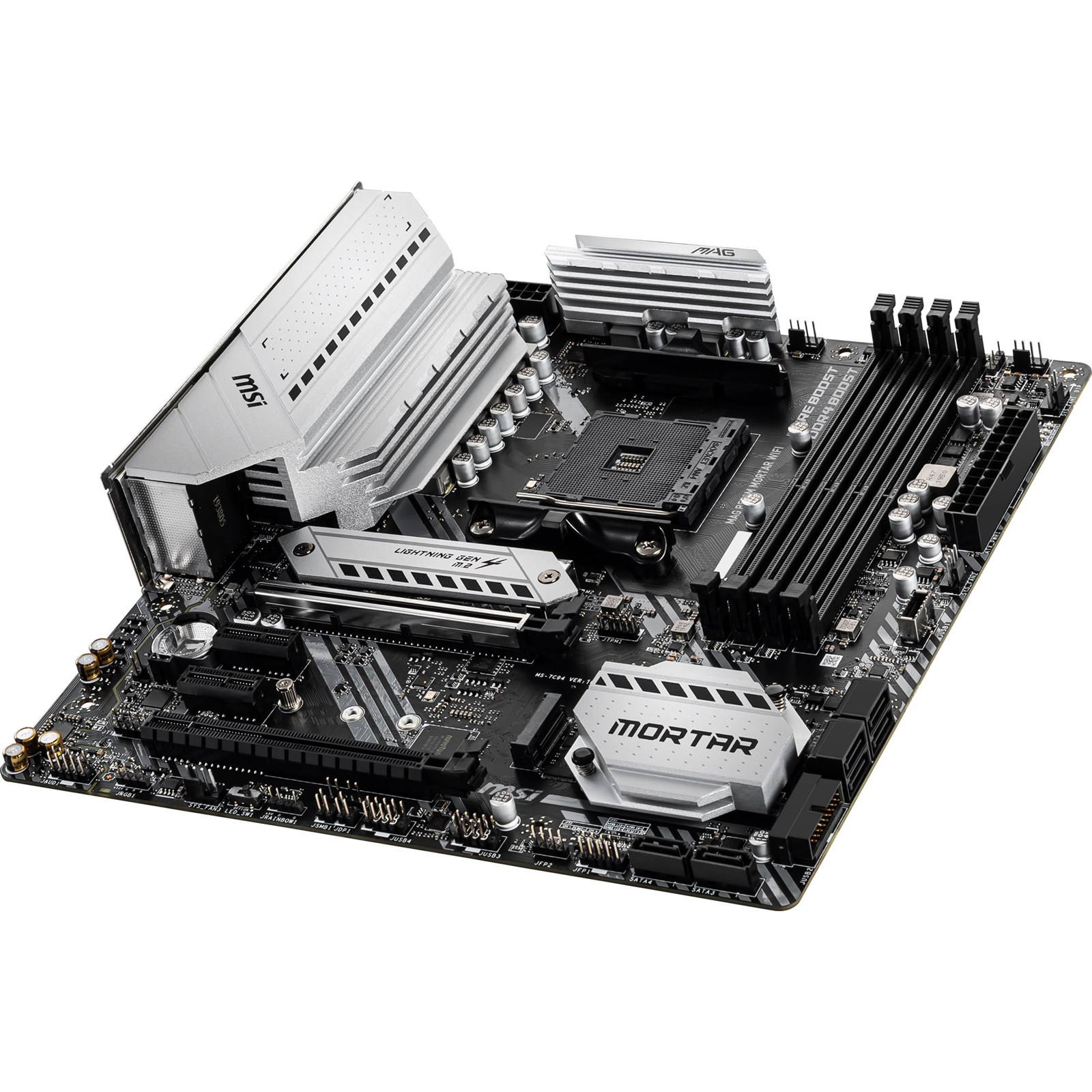 Msi Mag B550m Mortar Wifi Amd Motherboard Mag B550m Mortar Wifi Ccl Computers