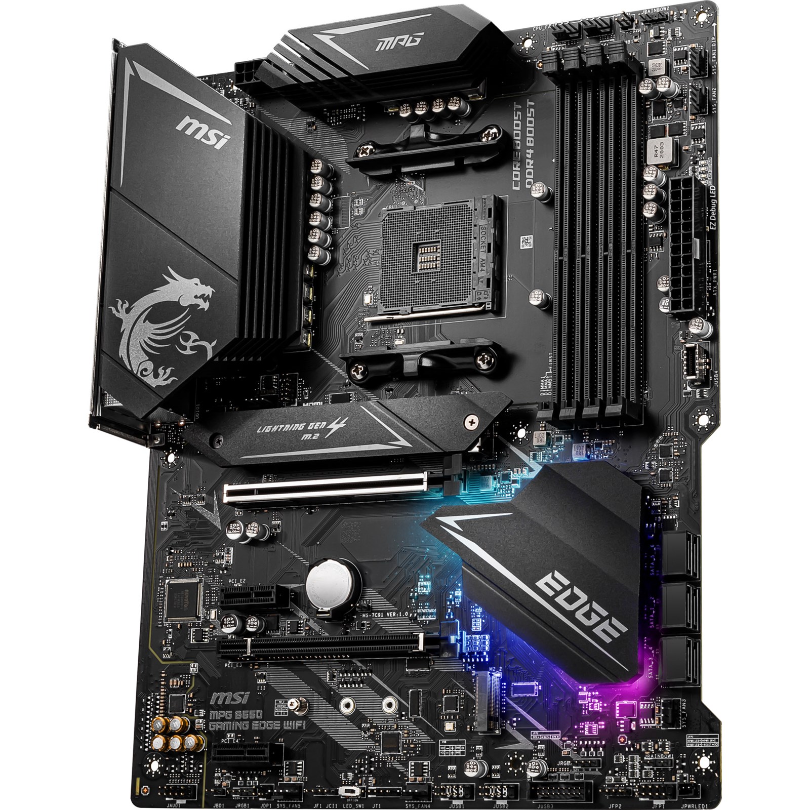 Msi Mpg B550 Gaming Edge Wifi Amd Motherboard Mpg B550 Gaming Edge Wifi Ccl Computers