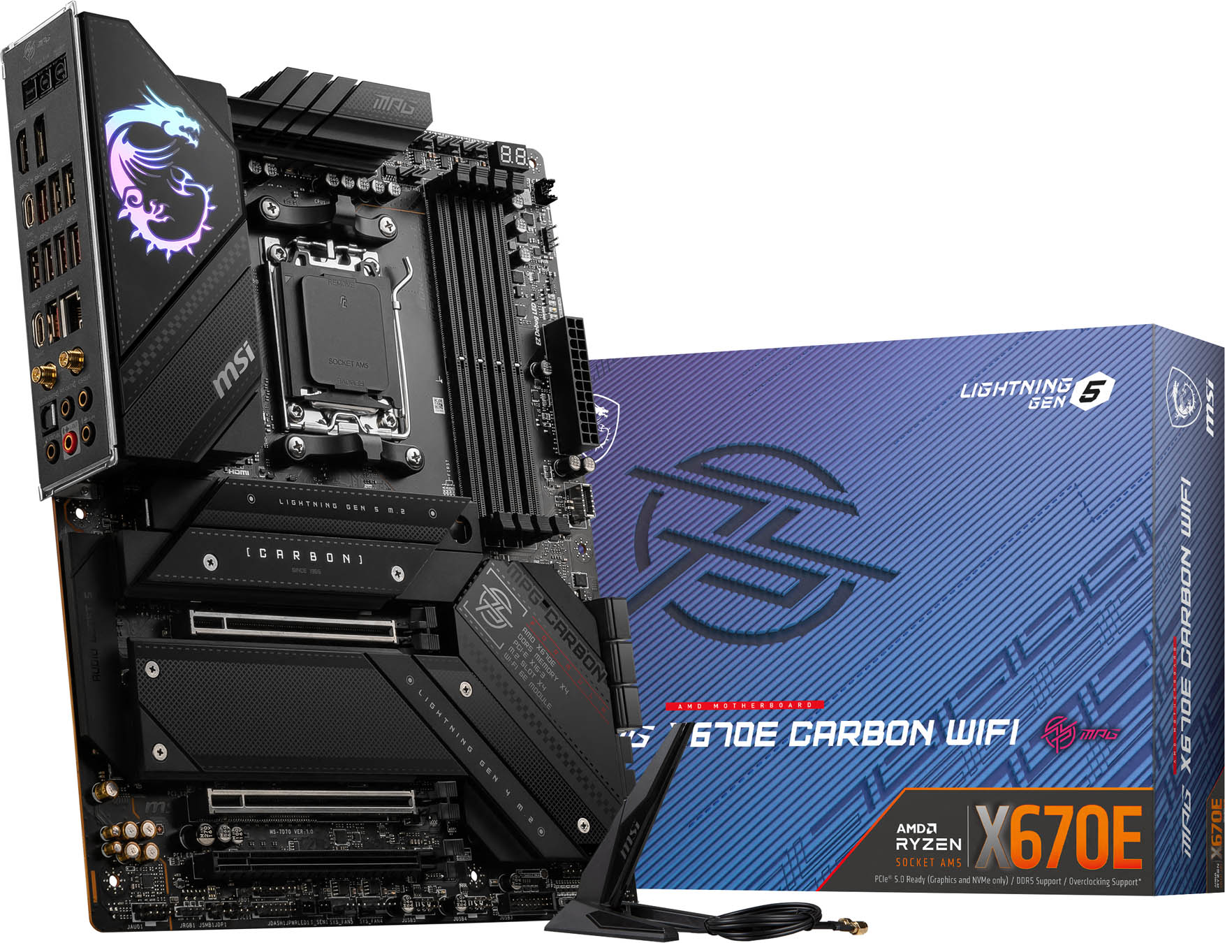 MSI MPG X670E CARBON WIFI Motherboard - CCL Computers