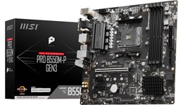 MSI PRO B550M-P GEN3 mATX Motherboard for AMD AM4 CPUs