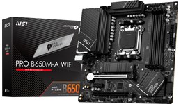 MSI PRO B650M-A WIFI mATX Motherboard for AMD AM5 CPUs