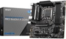 MSI PRO B660M-A DDR4 mATX Motherboard for Intel LGA1700 CPUs