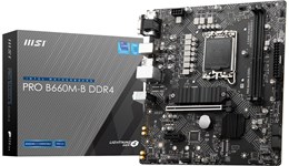 MSI PRO B660M-B mATX Motherboard for Intel LGA1700 CPUs