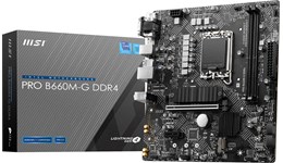 MSI PRO B660M-G DDR4 mATX Motherboard for Intel LGA1700 CPUs
