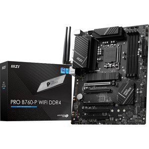 MSI PRO B760-P WIFI DDR4 ATX Motherboard