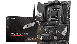 MSI PRO X670-P WIFI ATX Motherboard for AMD AM5 CPUs