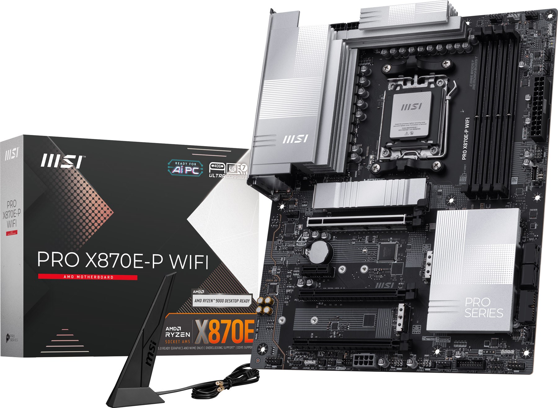 MSI PRO X870E-P WIFI AMD Socket AM5 Motherboard PRO X870E-P WIFI