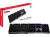 MSI VIGOR GK50 Low Profile Mechanical Gaming Keyboard with KAILH Low-Profile Switches, RGB Illumination, UK Layout