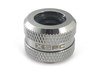 XSPC G1/4" to 14mm Rigid Tubing Triple Seal Fitting - (Chrome)