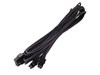 Silverstone PP06B-EPS55 550mm 8-pin EPS Sleeved Cable in Black