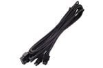 Silverstone PP06B-EPS75 750mm 8-pin EPS Sleeved Cable in Black