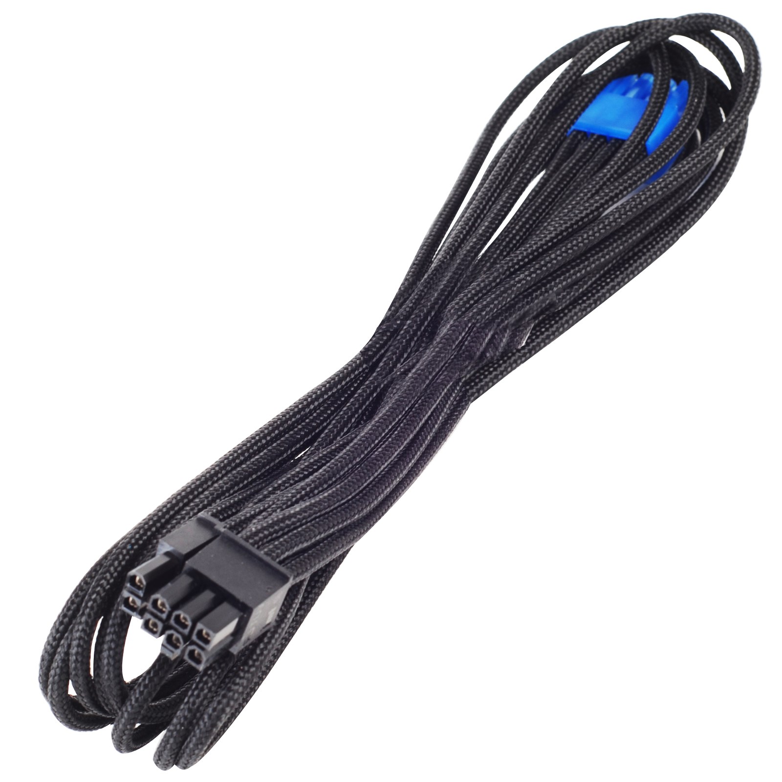 Photos - Cable (video, audio, USB) SilverStone PP06B-PCIE55 550mm 6+2 PCIe Sleeved Cable in Black SST-PP06B-P 