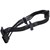 Silverstone PP07-BTSB 4-pin Molex to 4x SATA 300mm Extension Cable Sleeved in Black