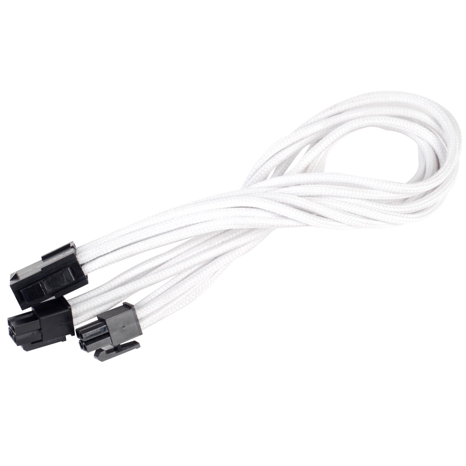 Photos - Cable (video, audio, USB) SilverStone PP07-EPS8W 8-pin EPS 300mm Extension Cable Sleeved in SST-PP07 