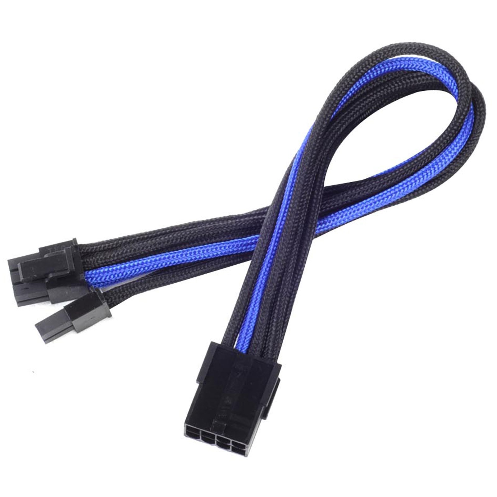 Photos - Cable (video, audio, USB) SilverStone PP07-PCIBA 8-pin PCIe 250mm Extension Cable Sleeved in SST-PP0 