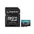 Kingston Canvas Go! Plus 128GB UHS-1 (U3) microSD Card & Adaptor 