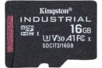Kingston Industrial 16GB microSDHC Card, Class 10, UHS-I, U3, V30, A1