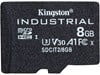 Kingston Industrial 8GB microSDHC Card, Class 10, UHS-I, U3, V30, A1