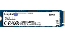 Kingston NV2 M.2-2280 500GB PCI Express 4.0 x4 NVMe Solid State Drive