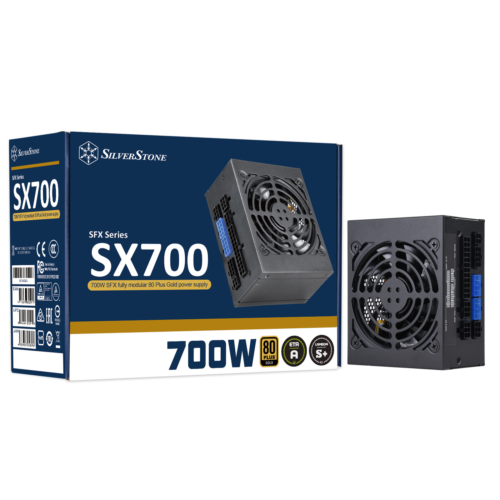Silverstone SX700-G 700W Modular Power Supply 80 Plus Gold