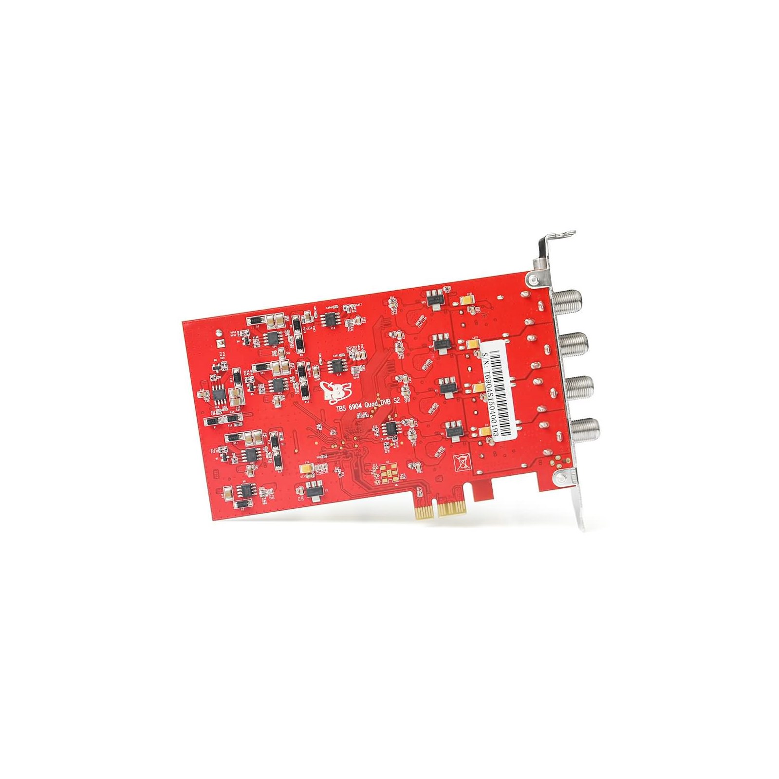 TBS 6904 Quad Satellite HD PCIe TV Tuner Card DVBS2 TBS6904 CCL