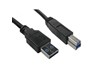 3 USB 3.0 Type A (M) to Type B (M) Data Cable