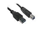 3 USB 3.0 Type A (M) to Type B (M) Data Cable