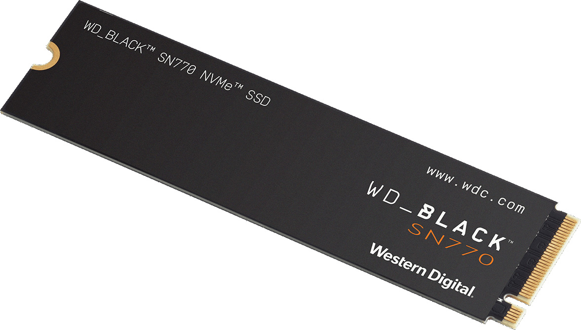 WD_BLACK SN770 1TB Solid State Drive, M.2 2280, PCIe Gen4 x4 NVMe