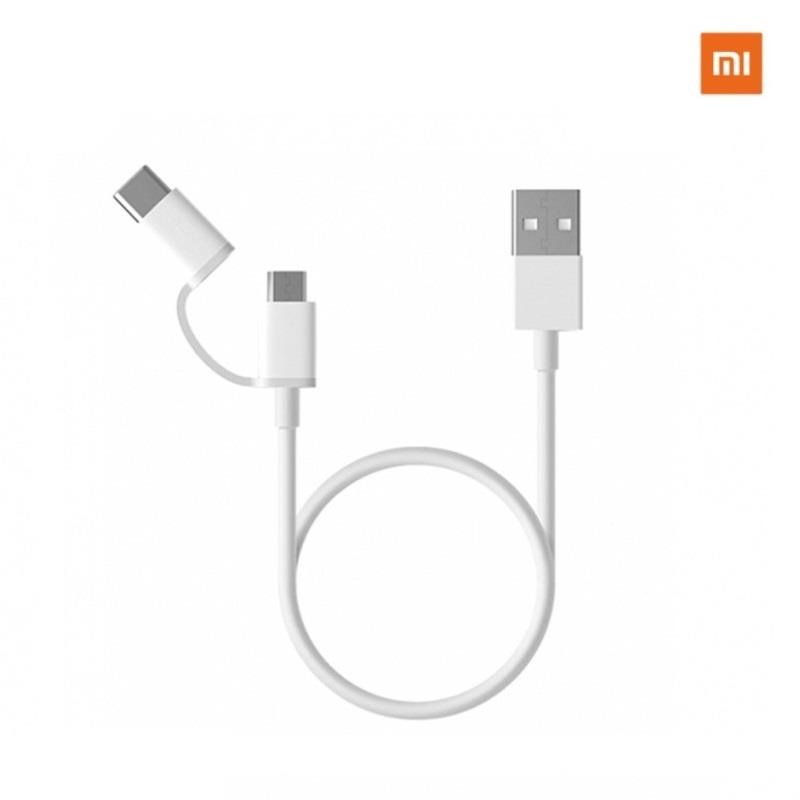 Xiaomi Mi 2in1 USB Cable Micro USB to Type C (100cm) SJV4082TY