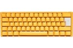 Ducky One 3 Mini Yellow Keyboard, UK, 60%, RGB LED, Cherry MX Black