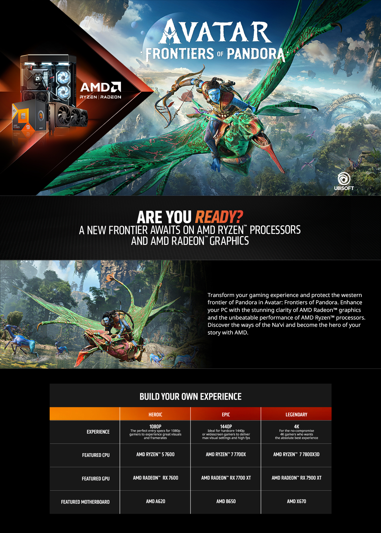AMD Avatar Game Bundle