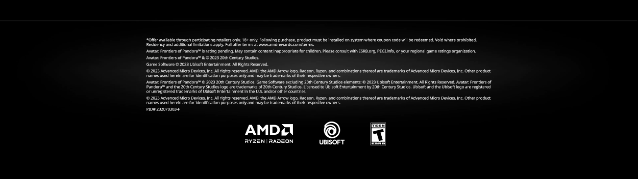 AMD Avatar Game Bundle