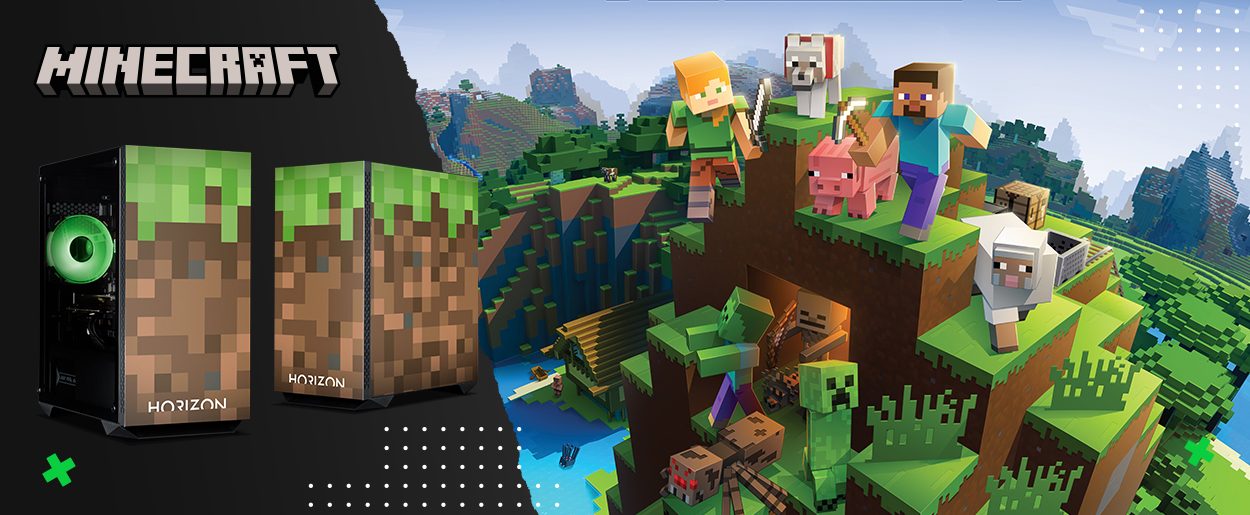 Welcome to our Minecraft Gaming PCs section, with recommendations for suitable PCs to play Minecraft