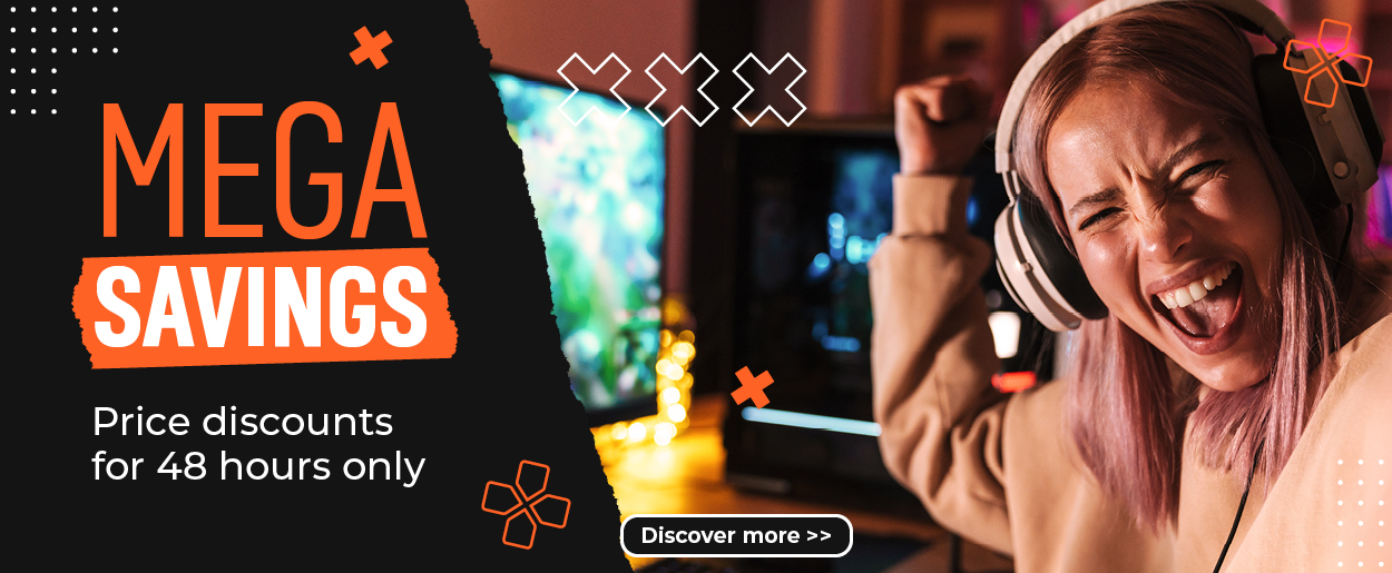 Mega Savings! Price Discounts for 48 hours only!