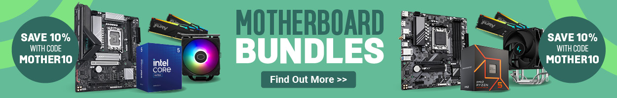 10% off Motherboard Bundles with code MOTHER10