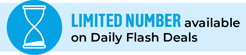 There's only a limited number of deals available each day