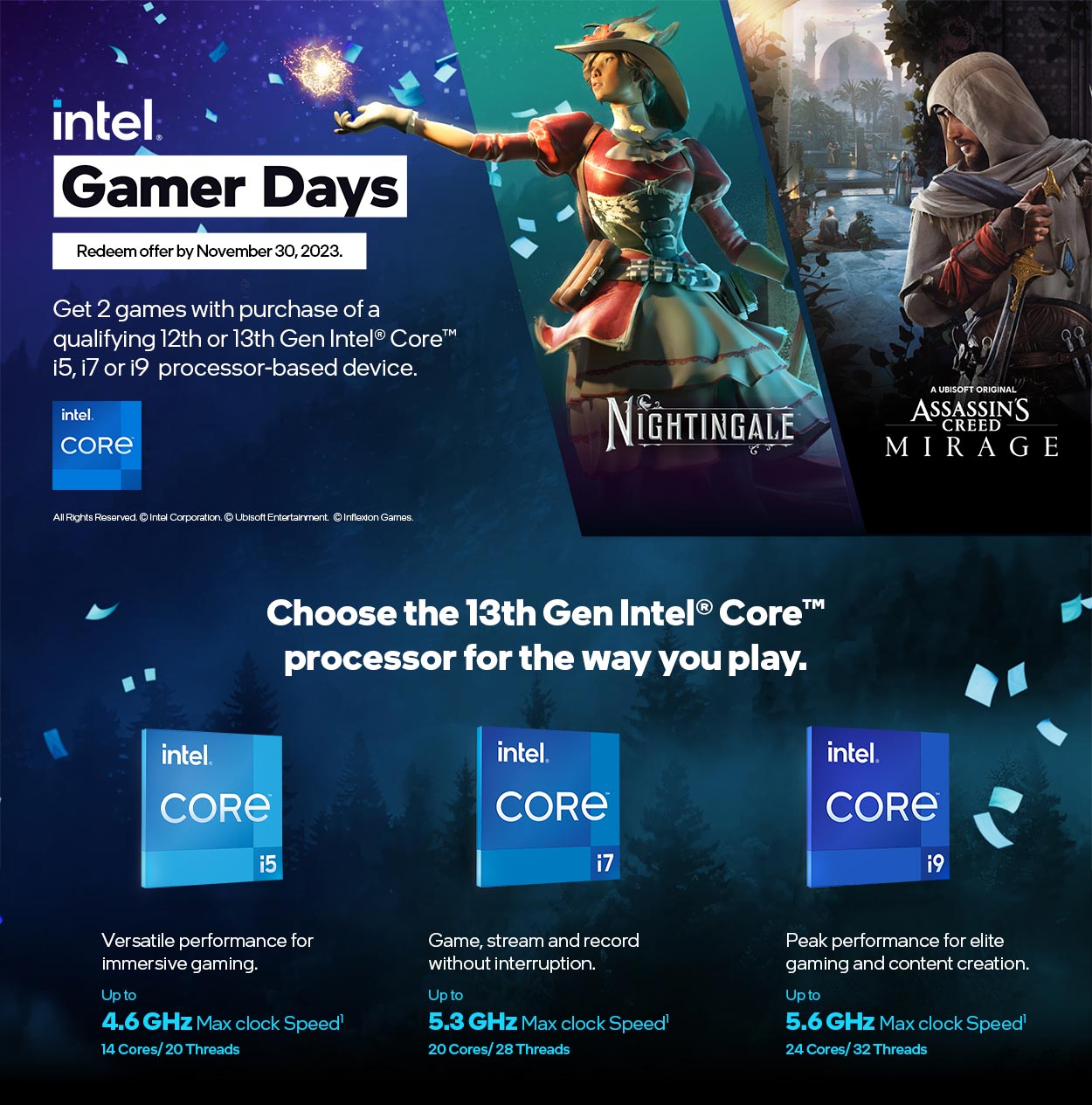Intel Gamer Days 2023