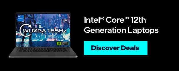 Intel 12th Gen Laptops