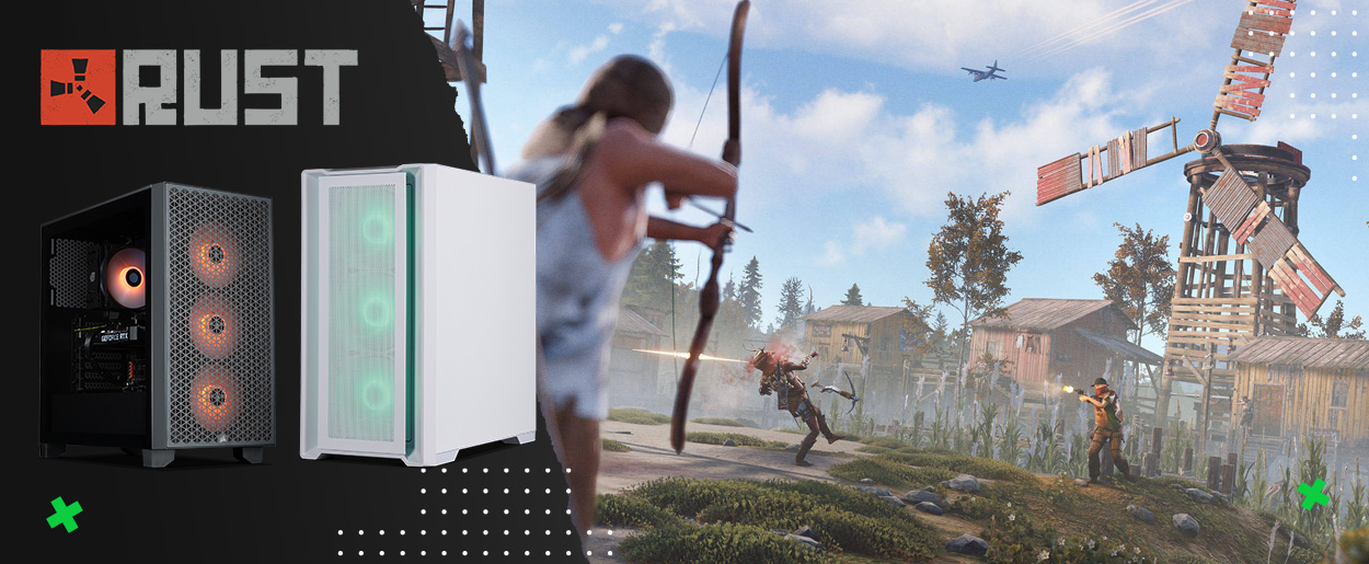 Welcome to our Rust Gaming PCs section, with recommendations for suitable PCs to play Rust