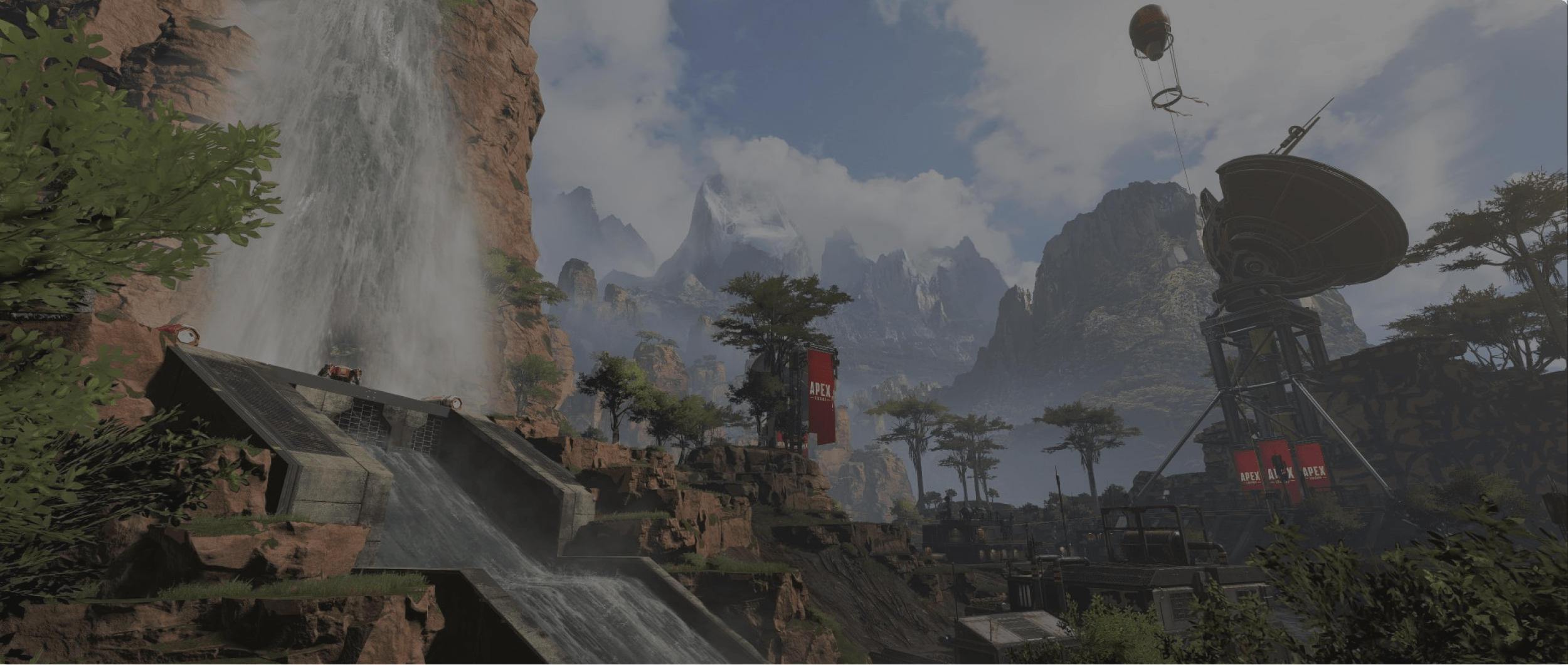 Vista of the Apex Legends map