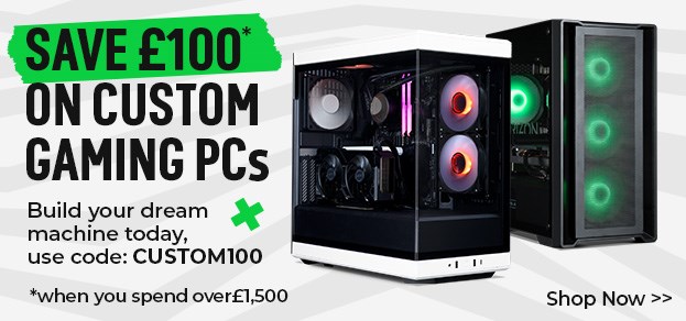 Save 10% on Custom Gaming PCs