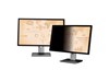 3M PF195W9B Frameless Black Privacy Filter for 19.5 inch Widescreen Monitors (16:9)  - 98044059313 / 7100036575 