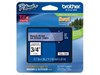 Brother P-touch TZe-141 (18mm x 8m) Black On Clear Laminated Labelling Tape