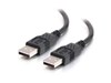 C2G 81575 (2m) USB A Male to A Male Cable (Black)