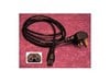 Dual Head Mains Power Cable
