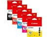 Canon PGI-72 (1,640 Black/525 Cyan/710 Magenta/377 Yellow/1,045 Red Photos) Black/Cyan/Magenta/Yellow/Red Ink Cartridge Pack of 5