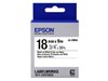 Epson LK-5WBN (9m) 18mm Standard Label Cartridge (Black/White) for LabelWorks LW-1000P/LW-600P/LW-Z900FK/LW-400/LW-700/LW-400VP/LW-900P Printers