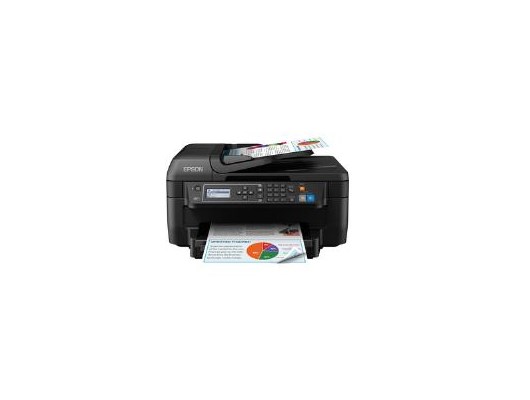 Epson WorkForce WF-2750DWF (A4) Colour Inkjet All-in-One Wireless Printer (Print/Copy/Scan/Fax ...