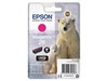 Epson Polar Bear 26 (Yield 300 Pages) Claria Premium Ink Cartridge (Magenta)