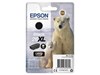 Epson Polar Bear 26XL (Yield 500 pages) Black Claria Premium Ink Cartridge (Non Tagged) for Expression Premium XP-600/XP-605/XP-700/XP-800 All-in-One Inkjet Printers